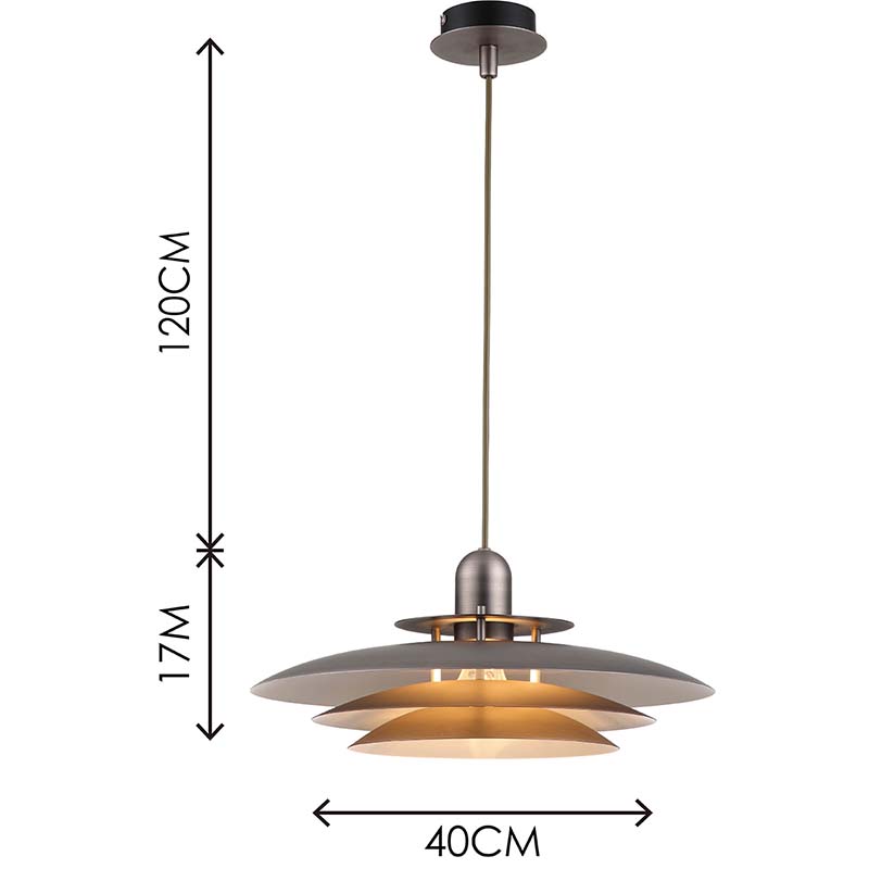 Nordic Round Light Привлекательная люстра Louvre Pendent Light Регулируемая по высоте олово E27