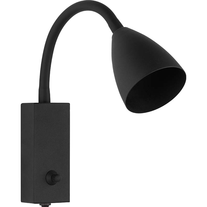 Nordic Modern Wall Spot Light Домашний декоративный светильник с гибким кронштейном Sand Black GU10 Dim