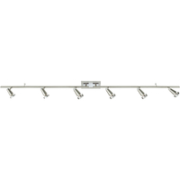 Потолочный прожектор Modern 2 Straight Bars Swingable Satin 6-Lights GU10