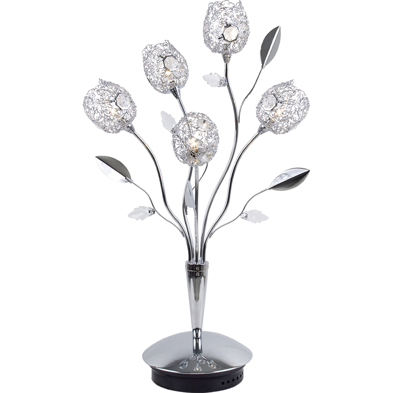 Настольная лампа Crystal Flower 5lys от Bling Crystal Flower Shades G4