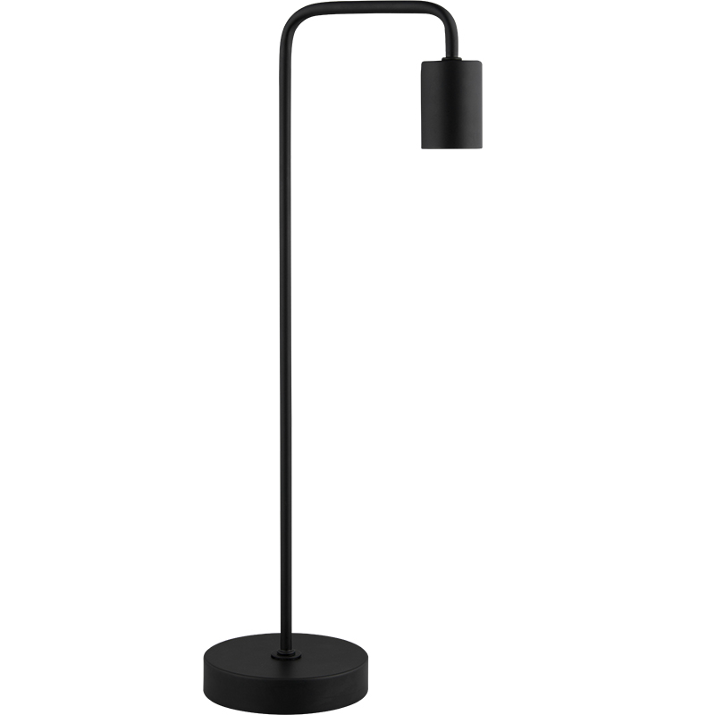 Простая современная настольная лампа Authenic Design Vintage Industrial Table Lamp Matt Black E27