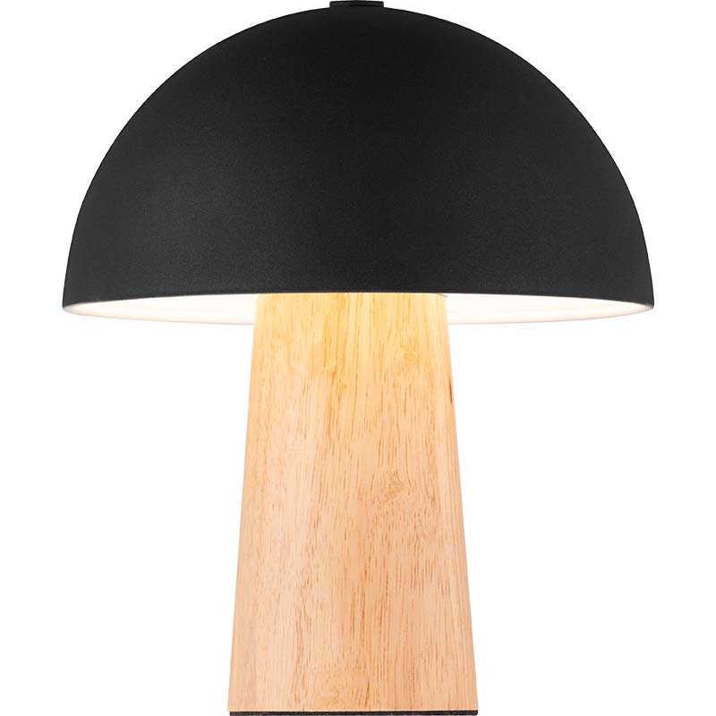 Настольная лампа Morden Dainty Design Natural Ruby Mushroom Bordlampe Decor E27