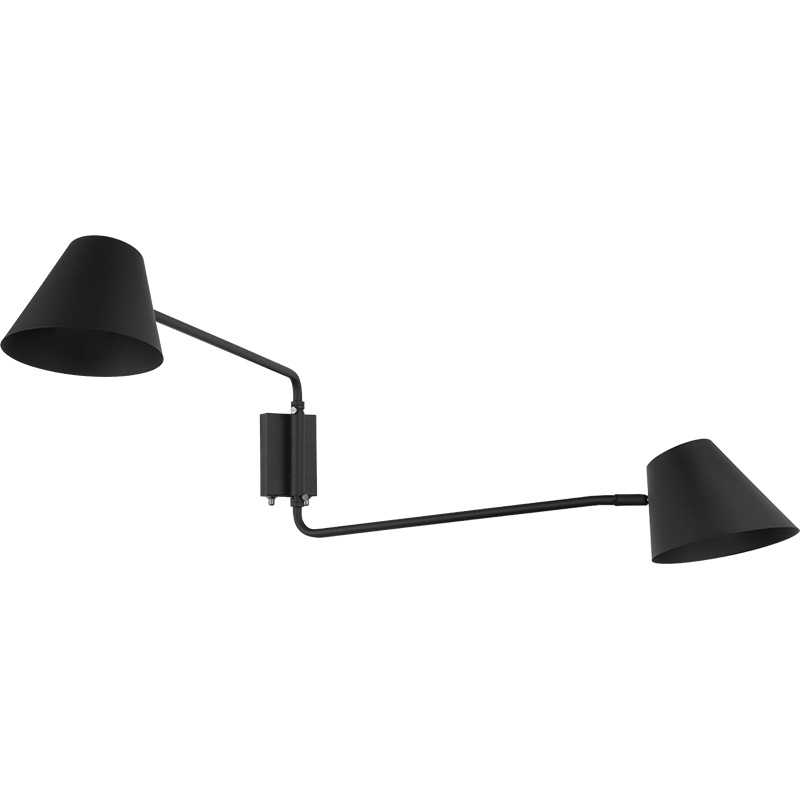 Элегантный настенный светильник Nordic Authenic Design Creative Twin Wall Lamps 2lys E27 Dim